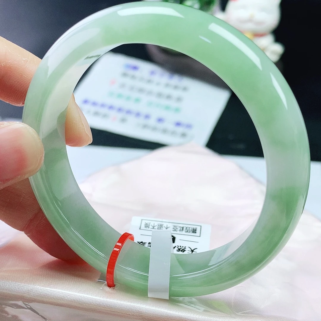 未镶嵌手镯翡翠56圈