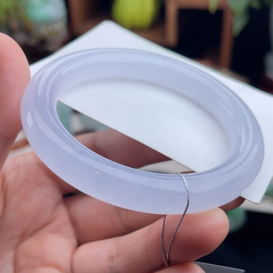 未镶嵌手镯（圆镯）翡翠桃花色