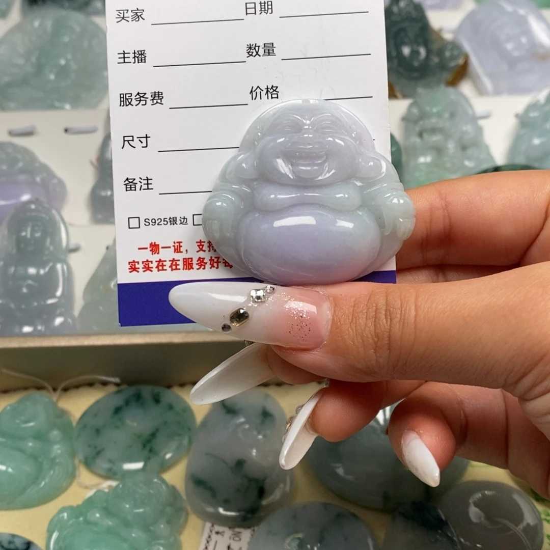 翡翠颈饰未镶嵌翡翠79