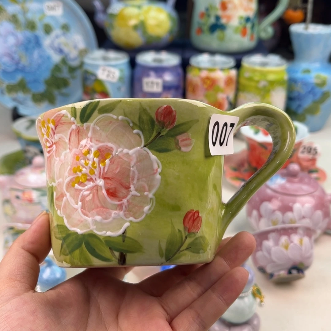 景德镇手工手绘陶瓷茶具