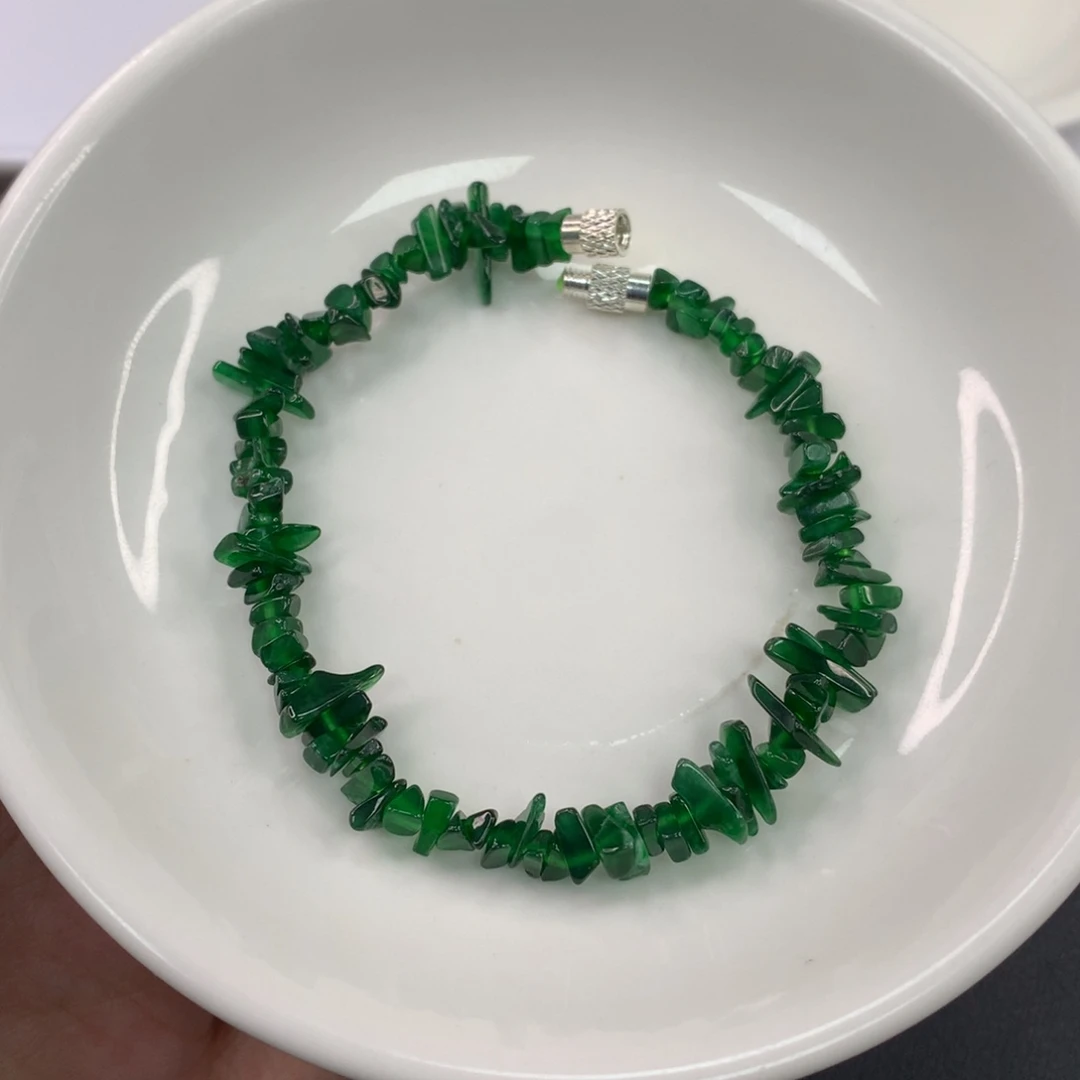 翡翠散珠翡翠散珠DIY手串多样性自发