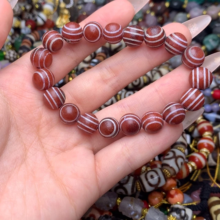 玛瑙/玉髓未镶嵌发一条