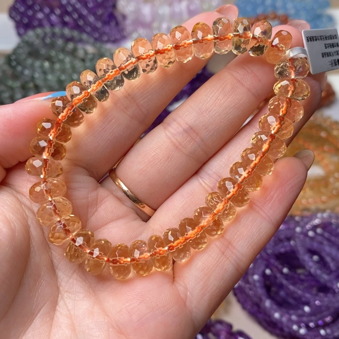 未镶嵌手链黄晶仙***陈30