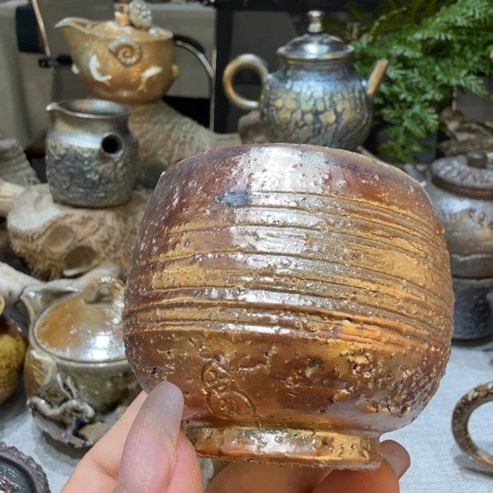 摆件柴烧福利心哦地方