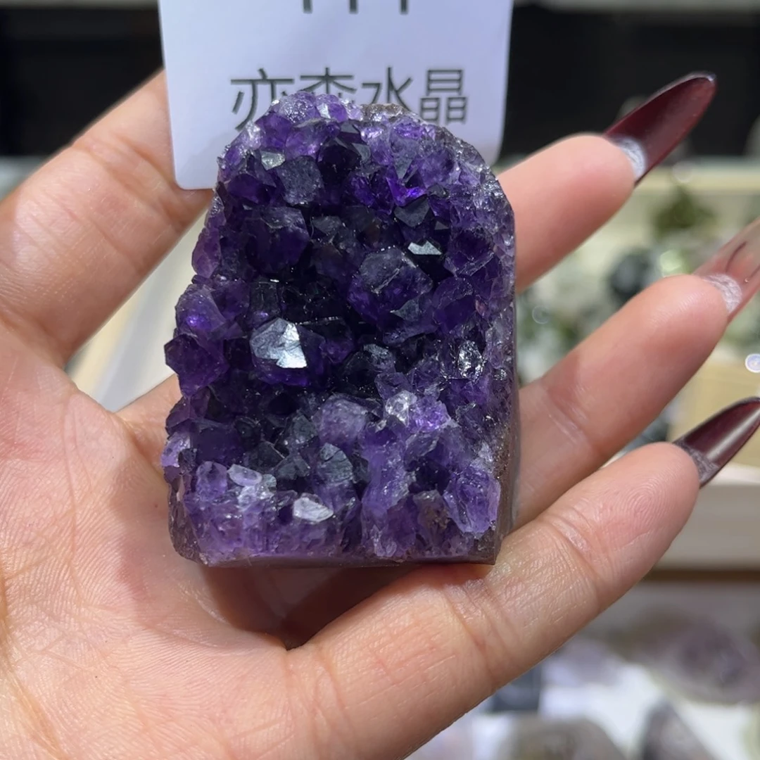 珠宝半成品未镶嵌紫晶411