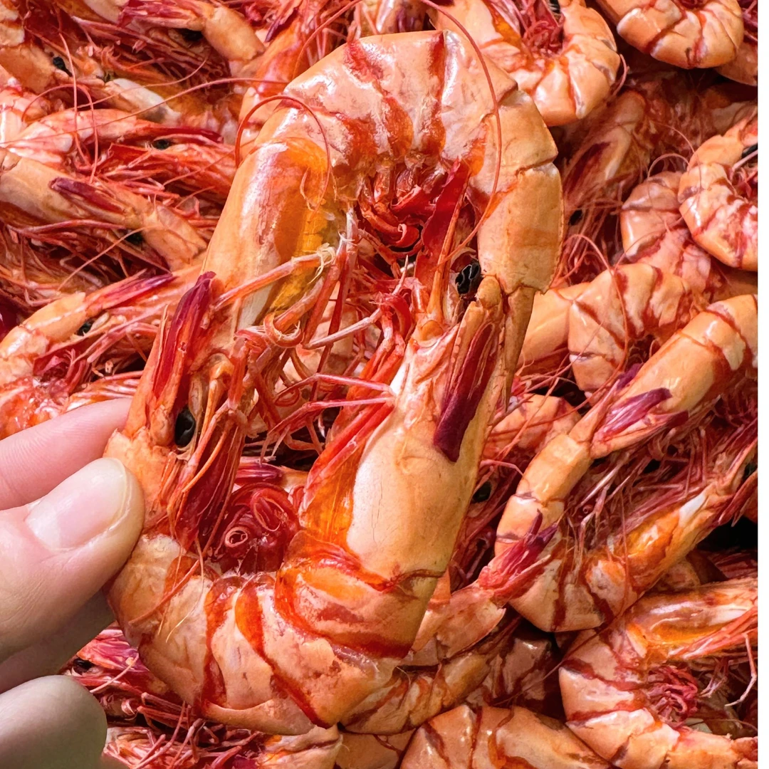 【顺丰快递】精品大号九节虾干开袋即食营养丰富17-19对左右