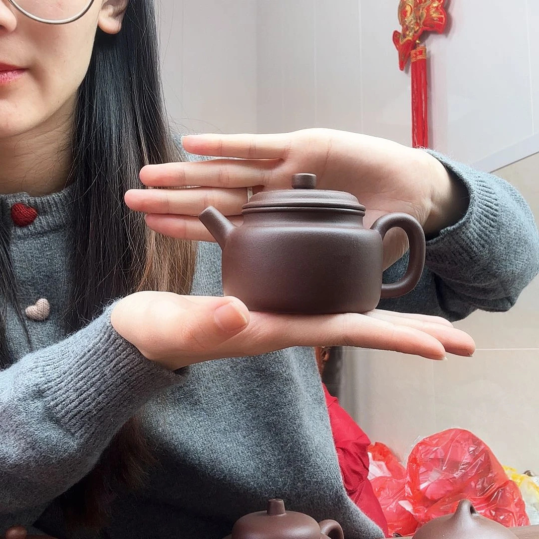 紫砂茶壶二****阳德钟半手工