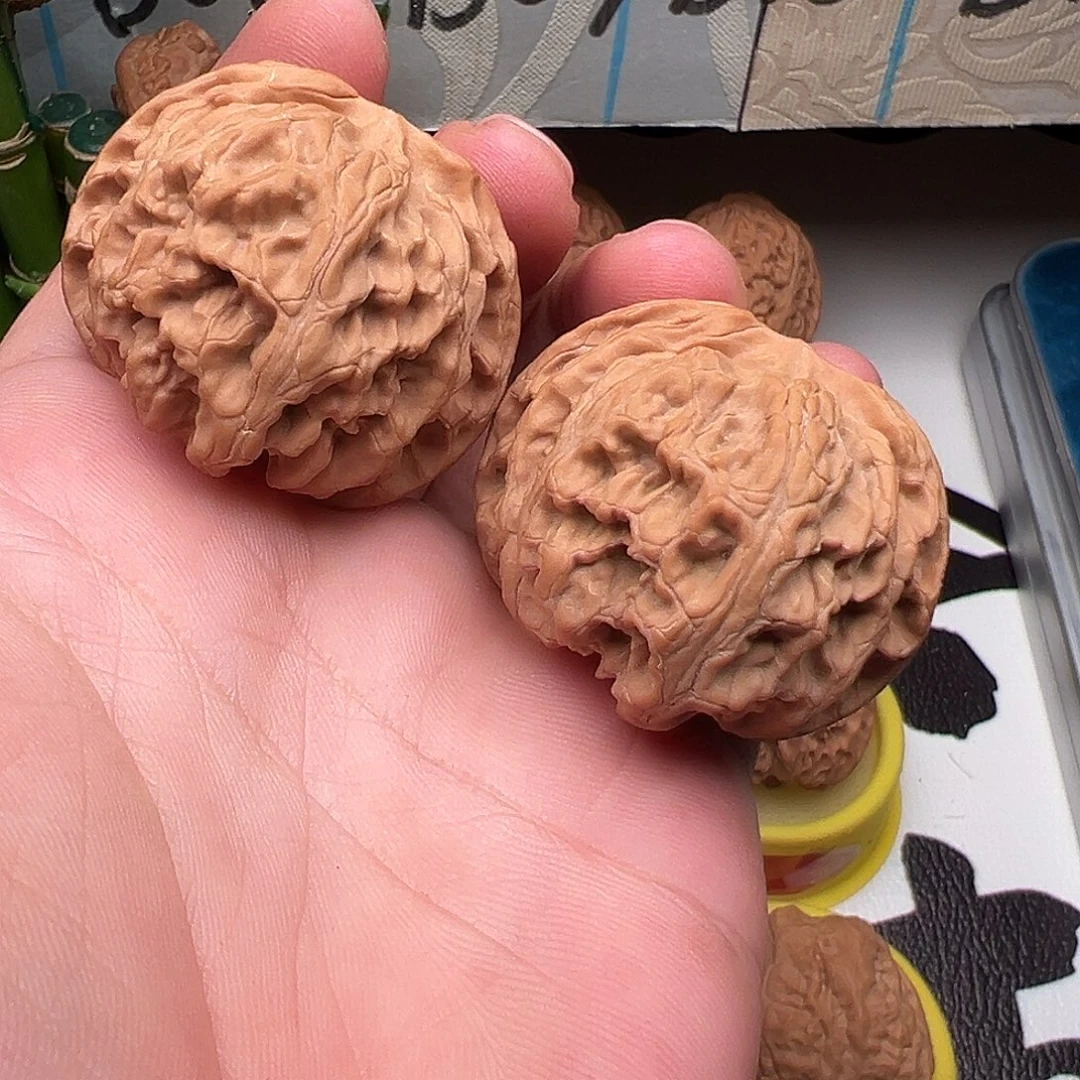 文玩核桃吊坠苹果圆44