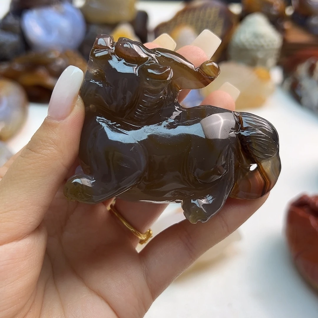 玛瑙/玉髓未镶嵌颈饰