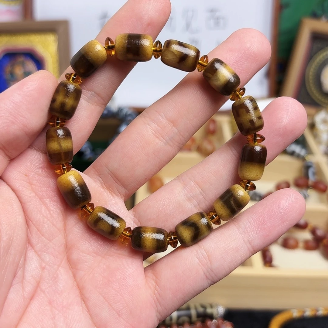 玛瑙/玉髓合金手链1031-29