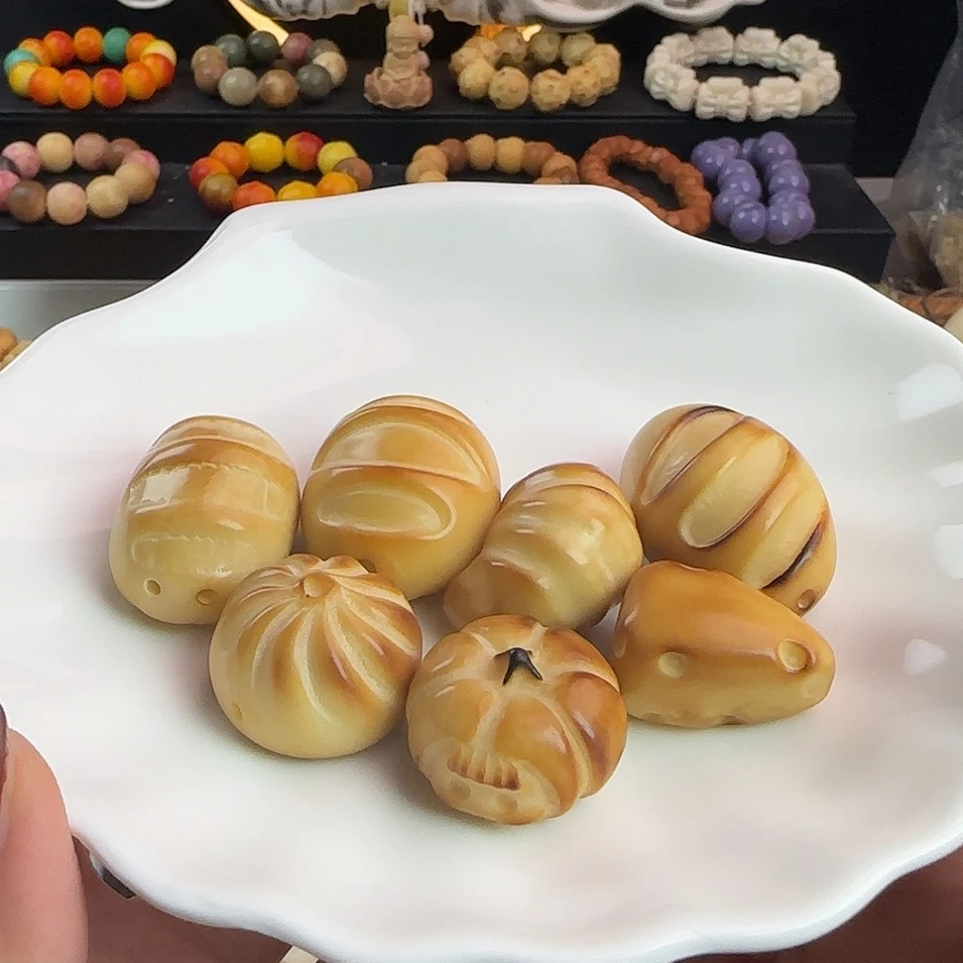 菩提根/象牙果手串全品牙果面包3颗（备注）