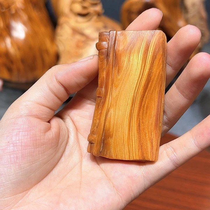 柏木崖柏木手把件摆件