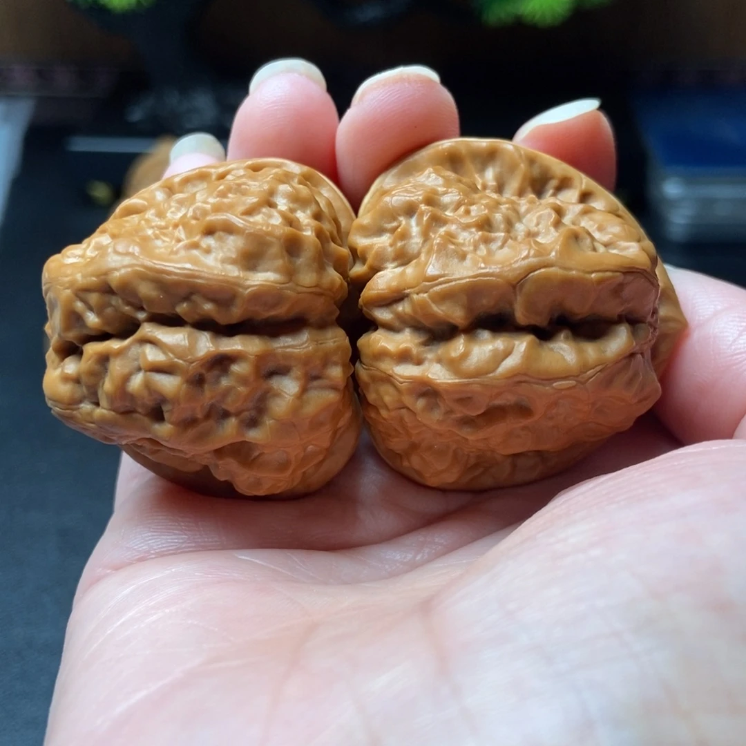 文玩核桃把件蛤蟆头41