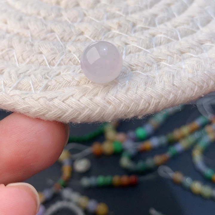 翡翠散珠卡9.7冰粉紫罗兰