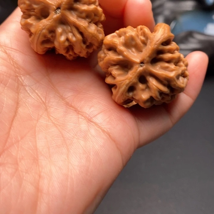 把件文玩核桃红锦鲤35尺