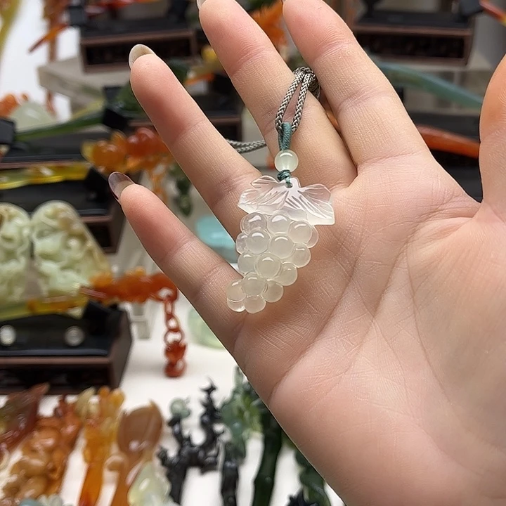 蛇纹石玉岫玉发簪未镶嵌