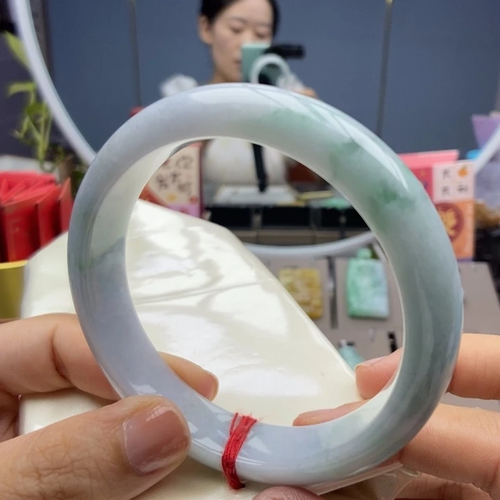 翡翠未镶嵌颈饰手镯113-57