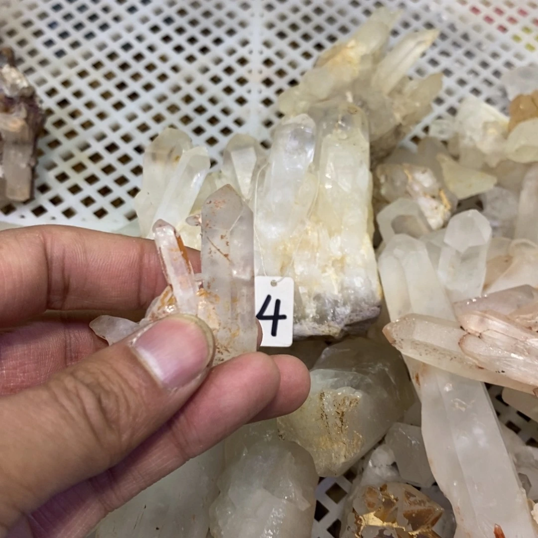 水晶水晶原石摆件未镶嵌*****