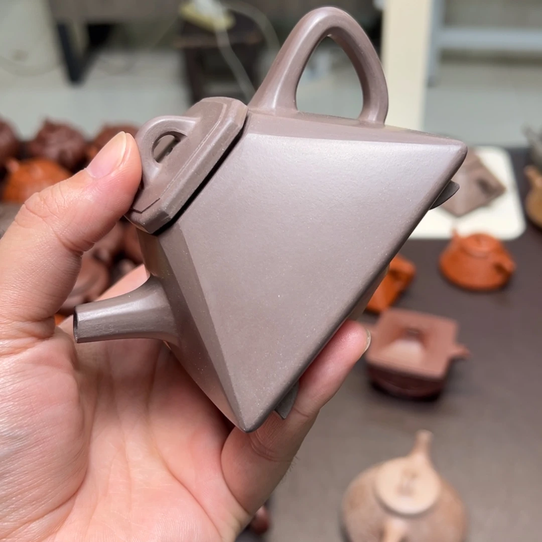 楼***楼茶壶紫砂宜兴紫砂壶的制作