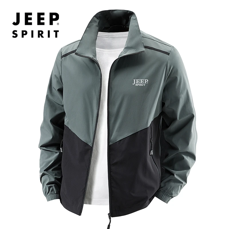 JEEPSPIRIT夏季防晒衣男款爆款2025新款正品男士防晒服防紫外线