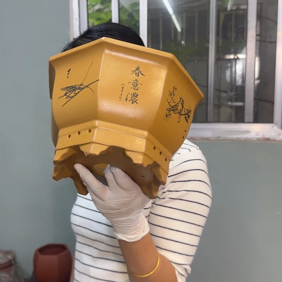 紫砂花盆紫砂口径27