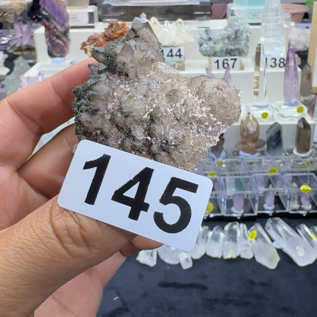 未镶嵌水晶珠宝半成品福建烟晶