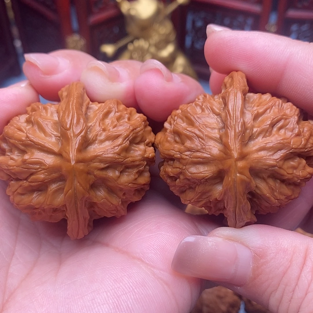 文玩核桃把件43全品绝配金麒麟