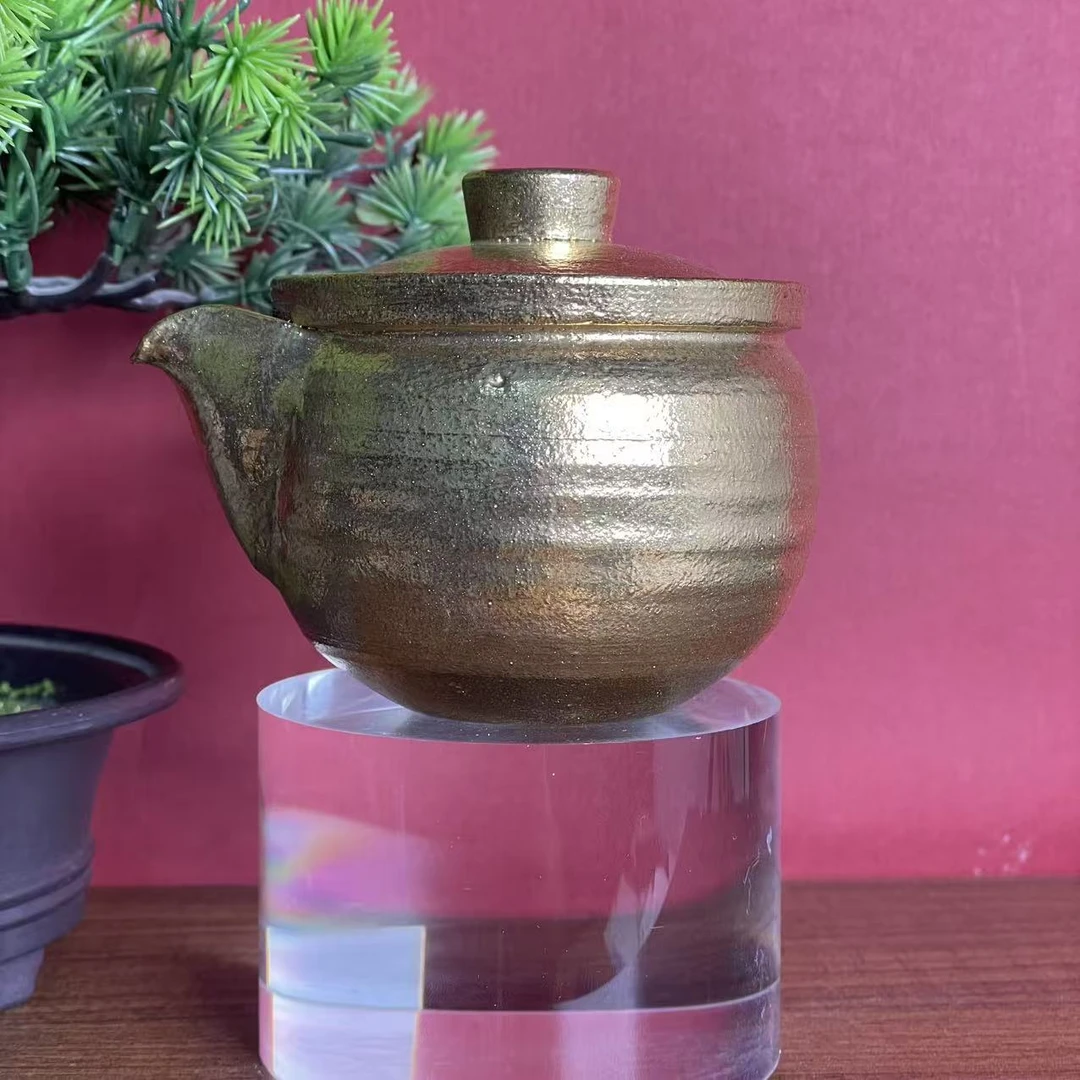 霖松堂 鎏金宝瓶 LJ013