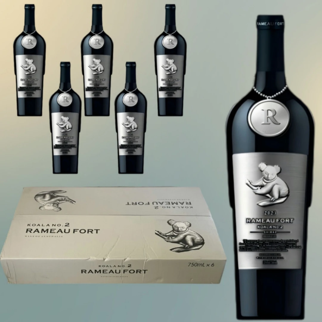 拉摩图堡考拉二号澳洲原瓶进口2023年经典R标15%酒精度单一西拉酿