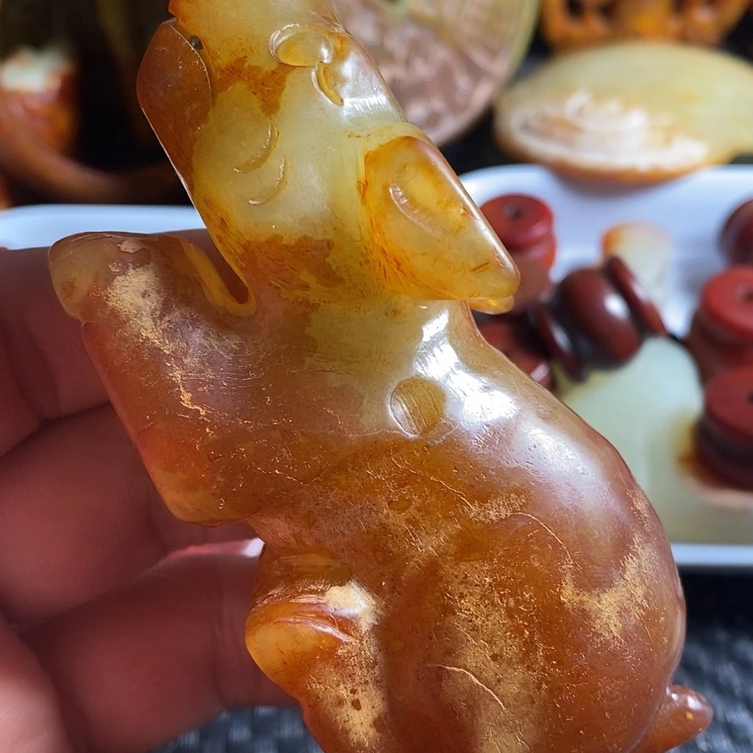 蛇纹石玉合金颈饰