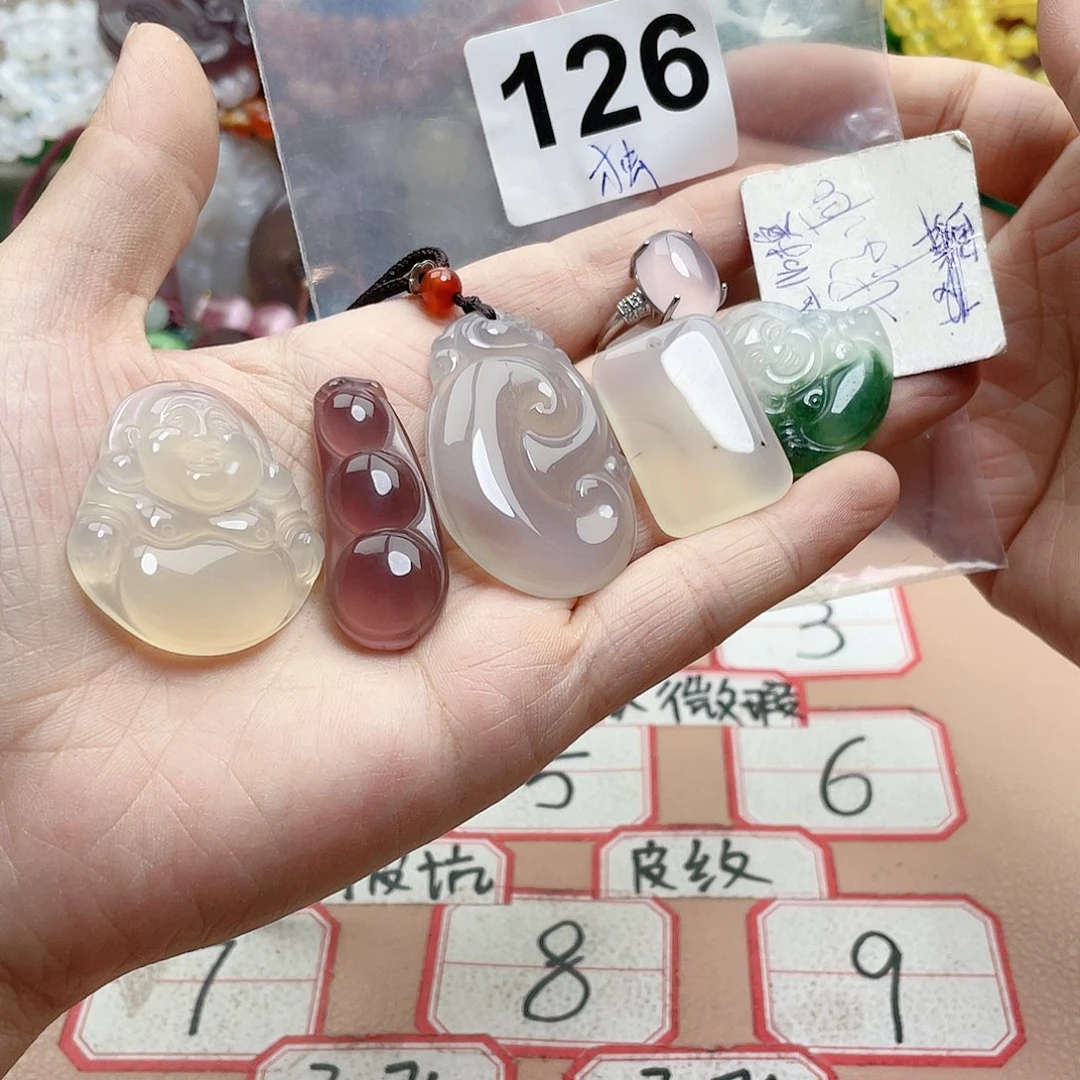 合金颈饰玛瑙/玉髓