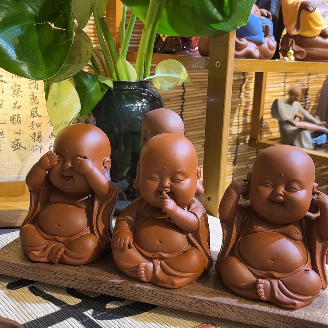 茶宠紫砂陶瓷紫砂茶宠摆件