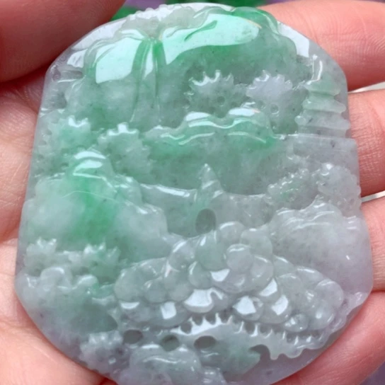 翡翠吊坠(不含链)未镶嵌