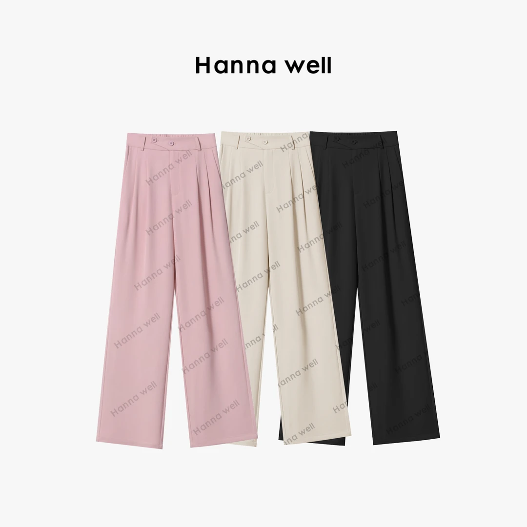 40号【年中狂欢】不退换！"凉凉裤"抗皱凉感 半松紧腰长裤26131裤子