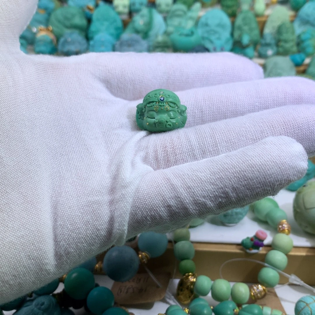 绿松石未镶嵌手链