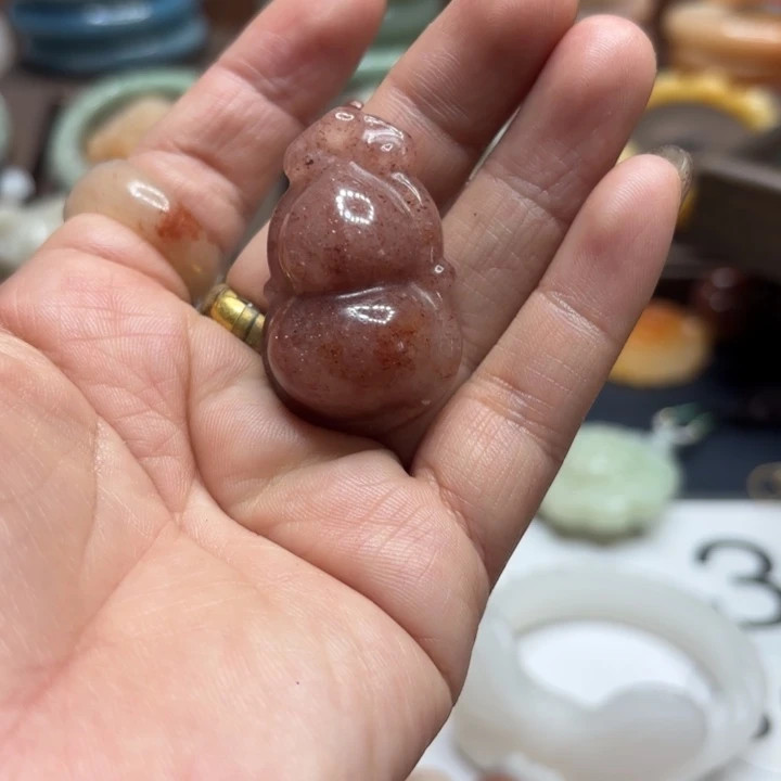 石英岩玉合金颈饰