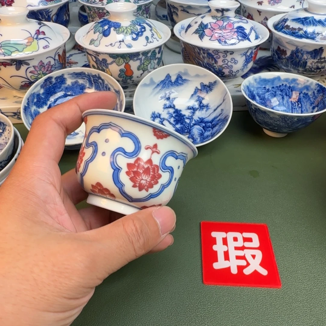 陶纯手工纯手绘茶具276