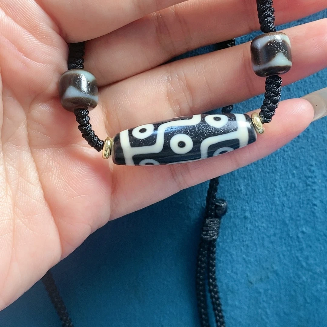 玛瑙/玉髓颈饰合金