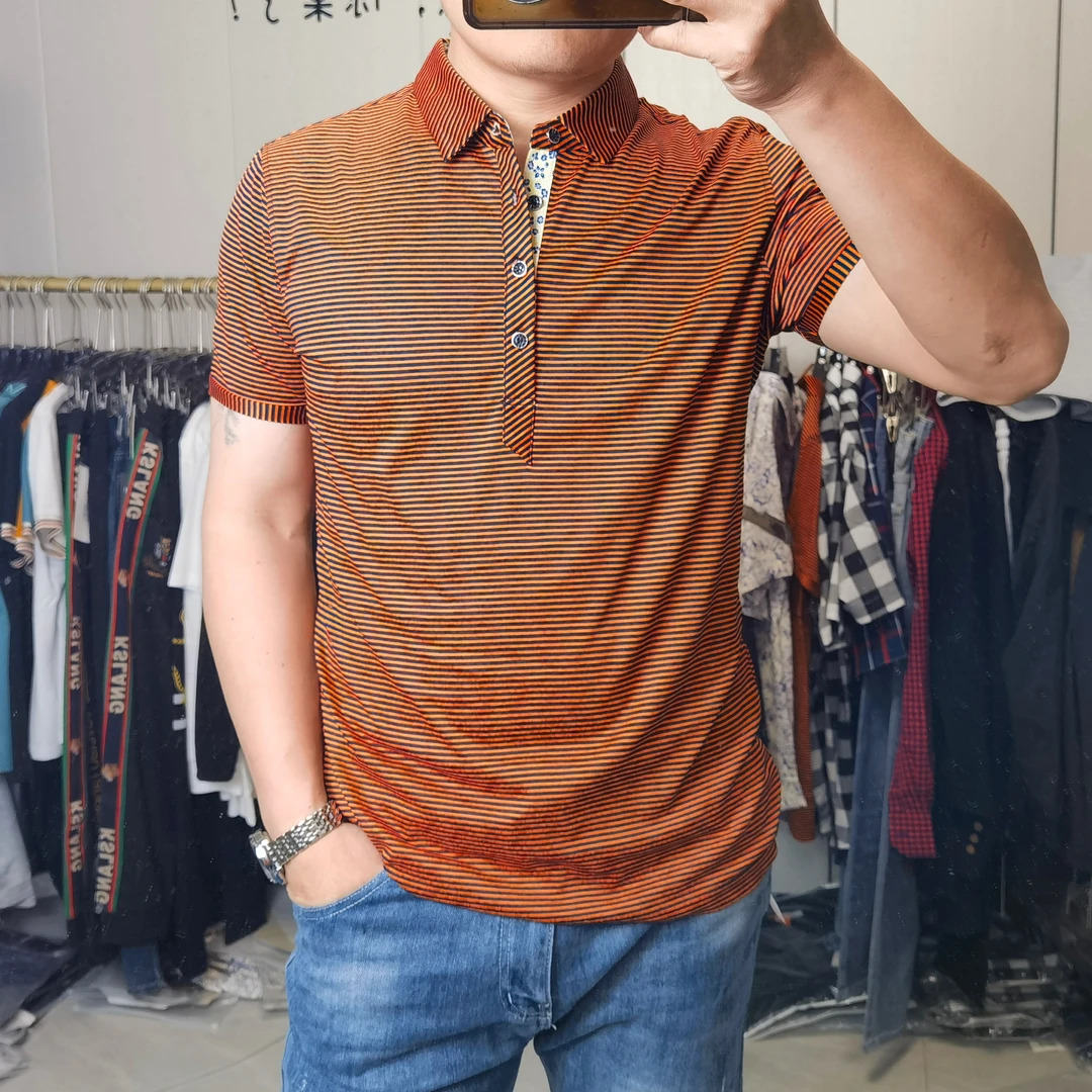 3015男士高品质轻奢高端定制短袖POLO衫