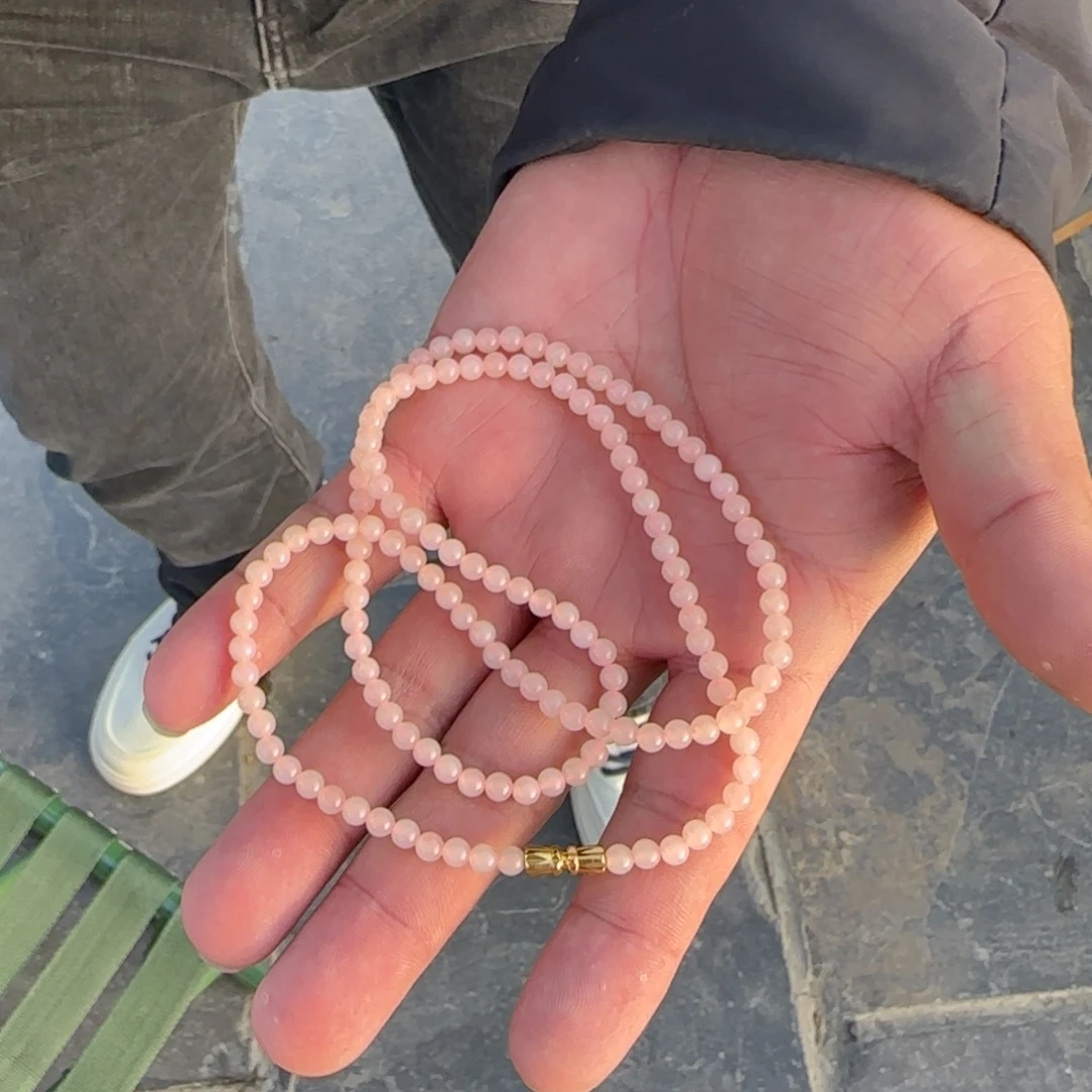 和田玉未镶嵌颈饰熟粉卡4