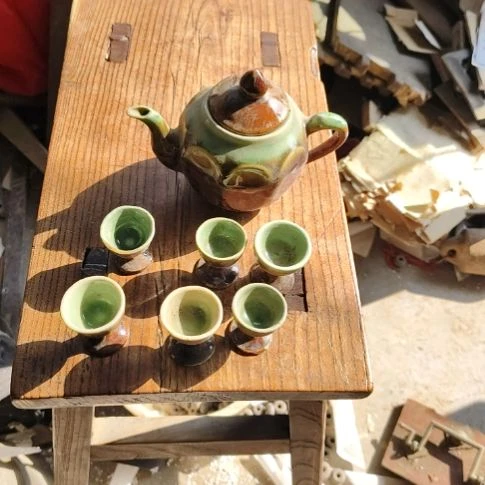 冷***抖品相如图所示看好了下单共六个杯子一个壶