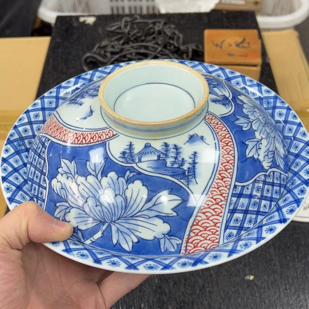陶瓷日本中古工艺品摆件
