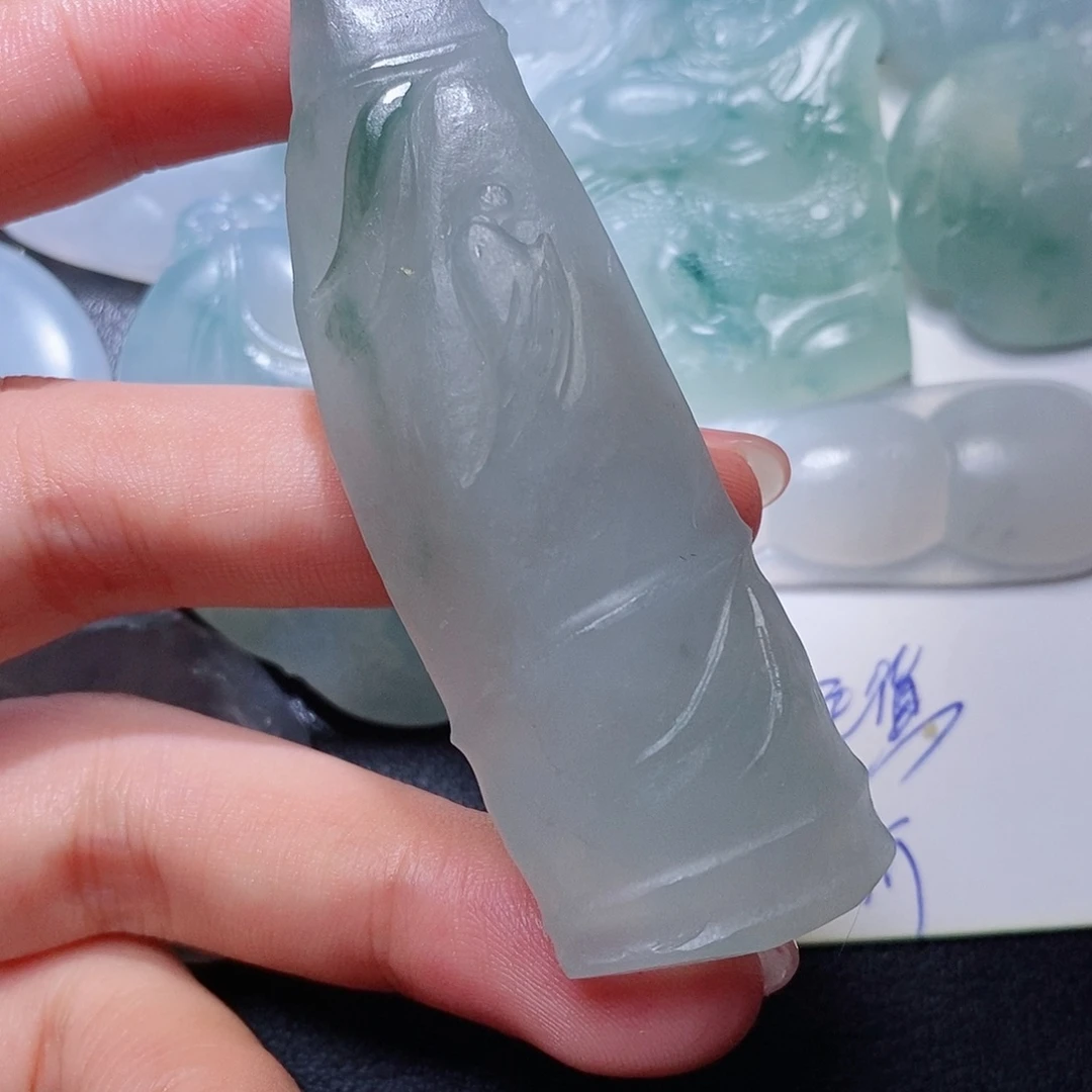 未镶嵌定制翡翠毛货付款后联系客服确认抛光