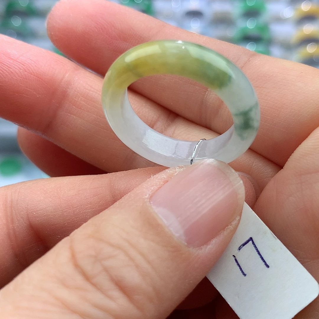 翡翠戒指未镶嵌17号