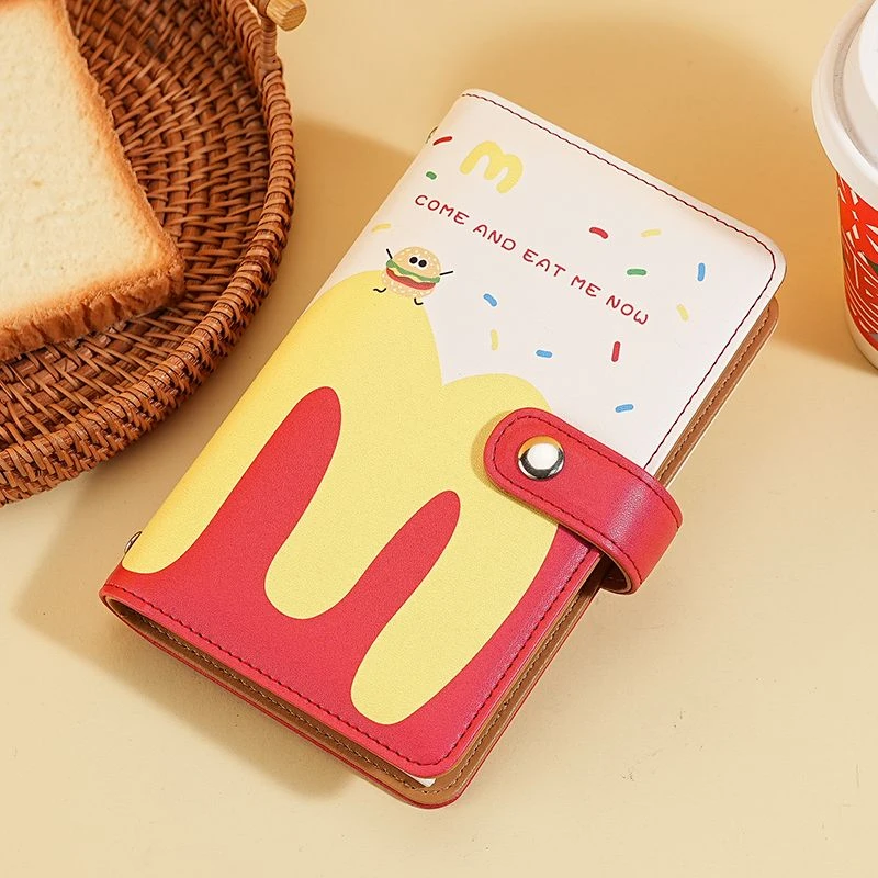 2025年新款M记现金存钱本存钱夹钱册大容量理财攒钱收纳册纸币包