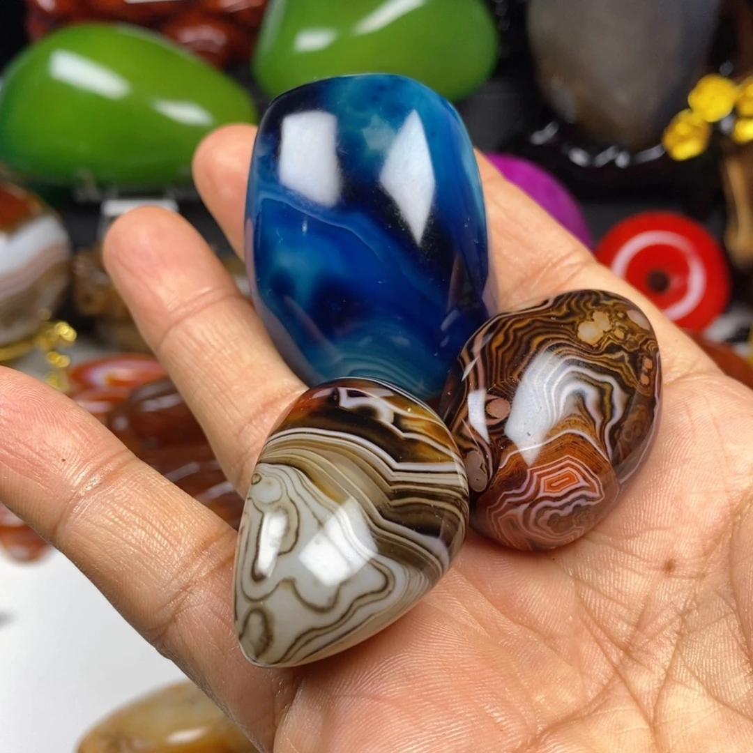 玛瑙/玉髓未镶嵌珠宝奇石