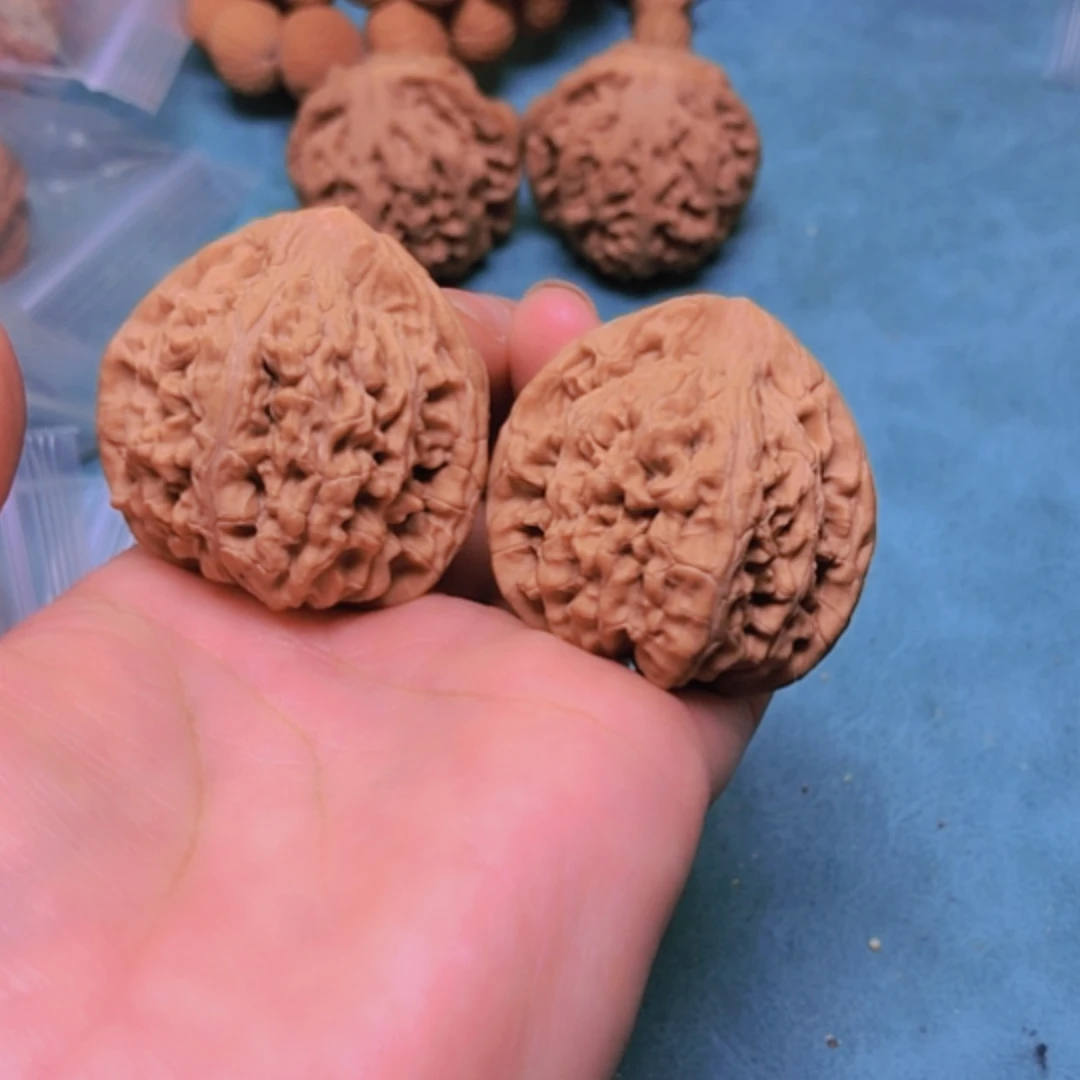 【闪购商品】摆件核桃40尺大宽边修尖