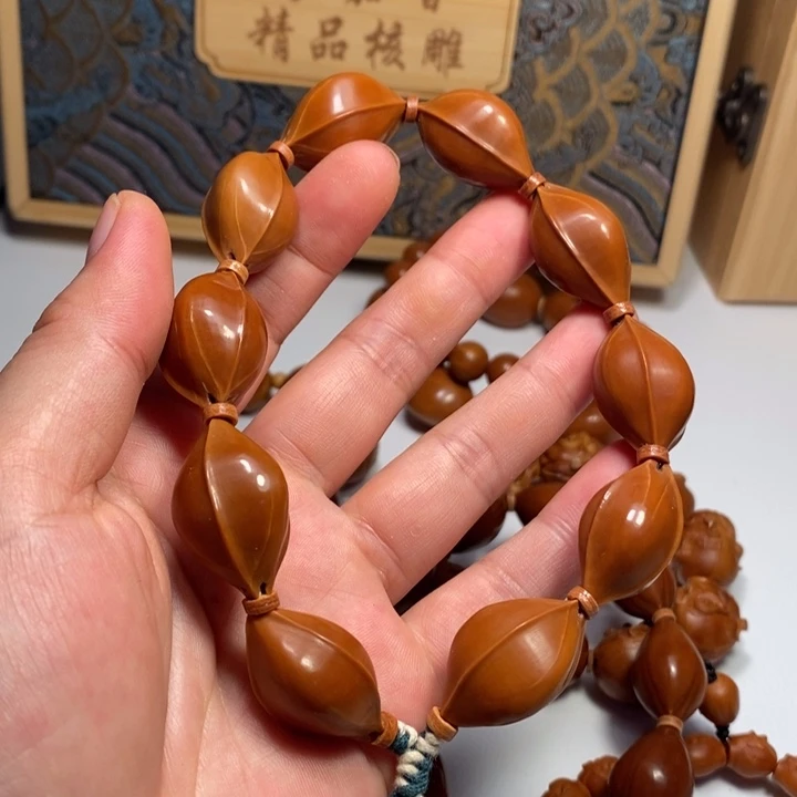 橄榄核手串/手链铁核鲨鱼背