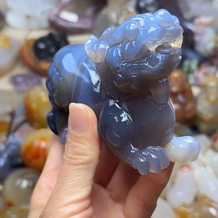 是***呢玛瑙/玉髓未镶嵌饰品