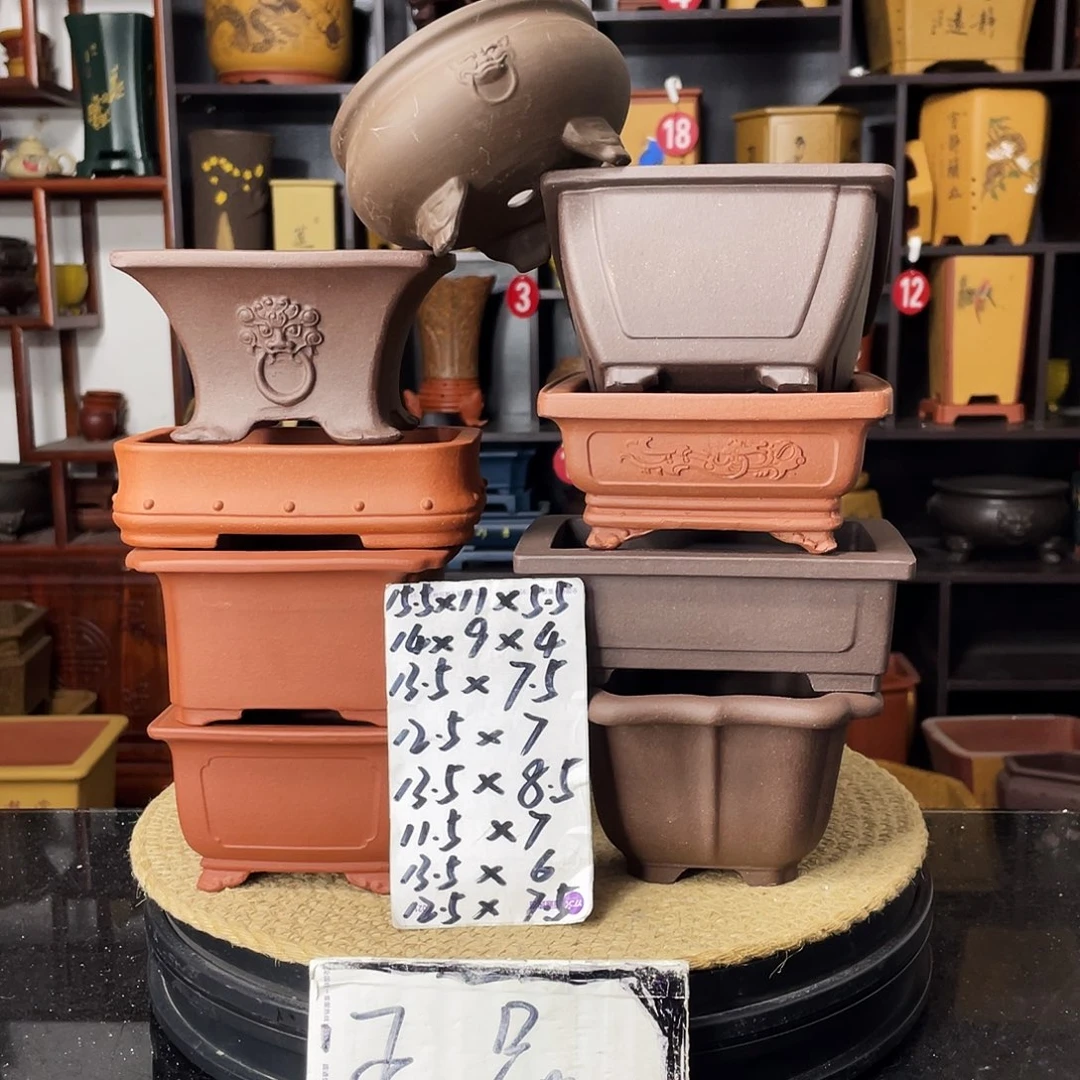 紫砂D-婉秋紫砂花盆